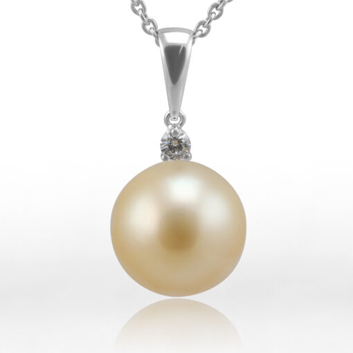 Golden Pearl Pendant