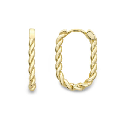 Gold Huggie Earrings